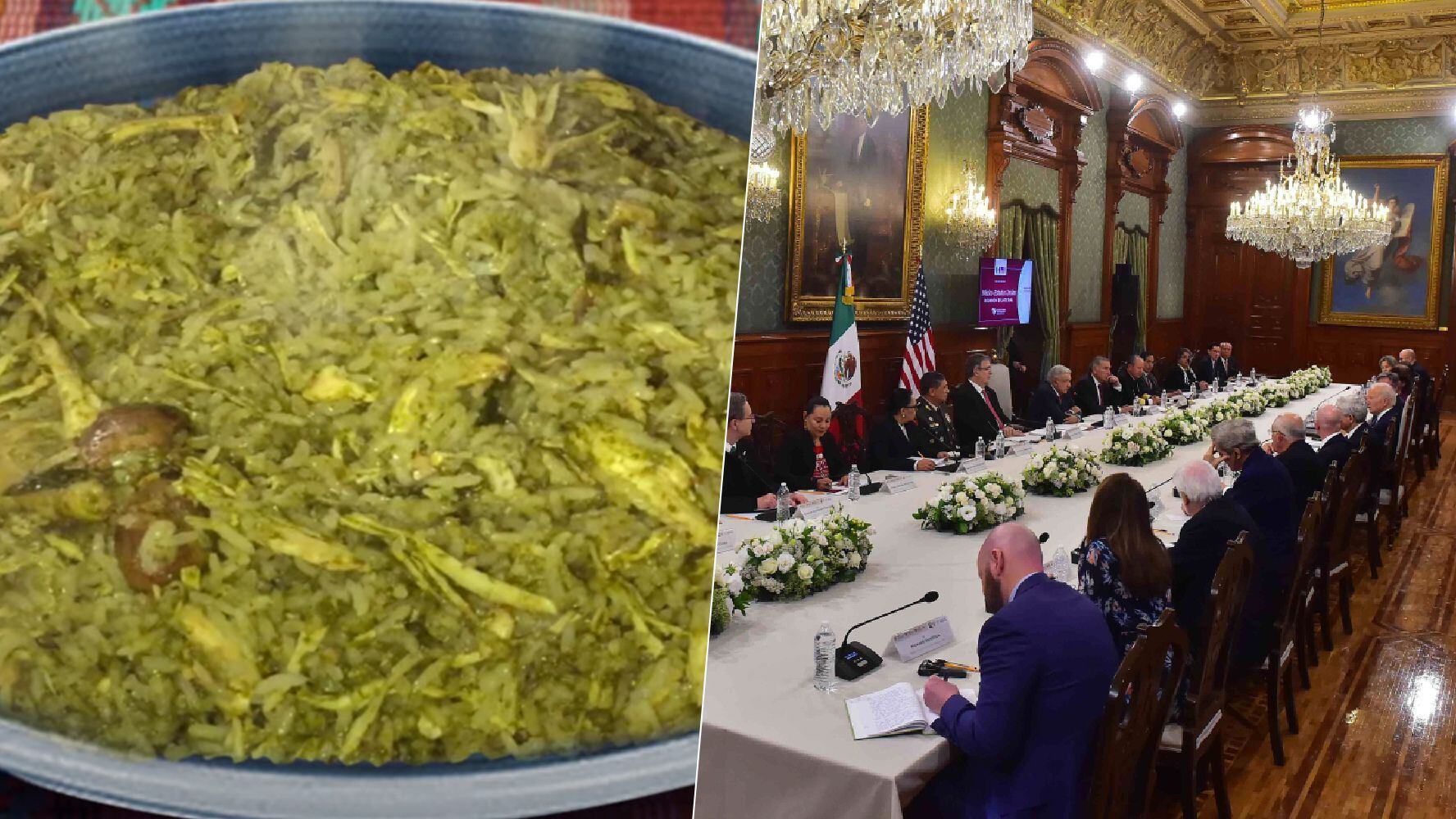 Chipilín: El ingrediente de Tabasco que volvió a Palacio Nacional en cena de AMLO con Biden y Trudeau