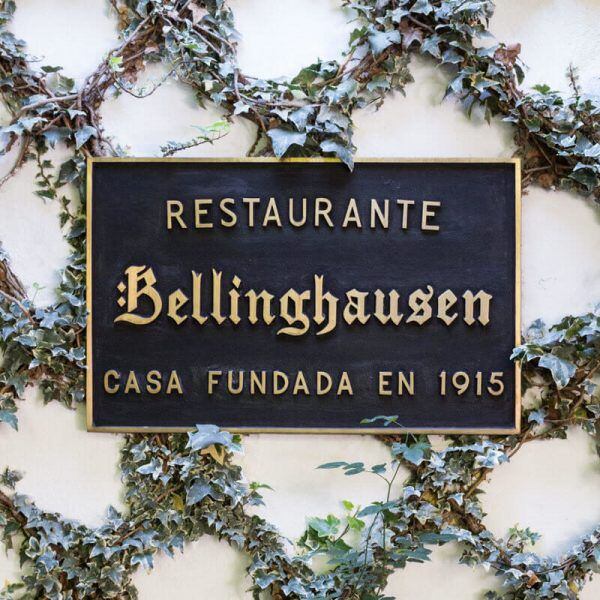 Bellinghausen, restaurante de la colonia Juárez, se fundó en 1915. (Foto: bellinghausen.mx).