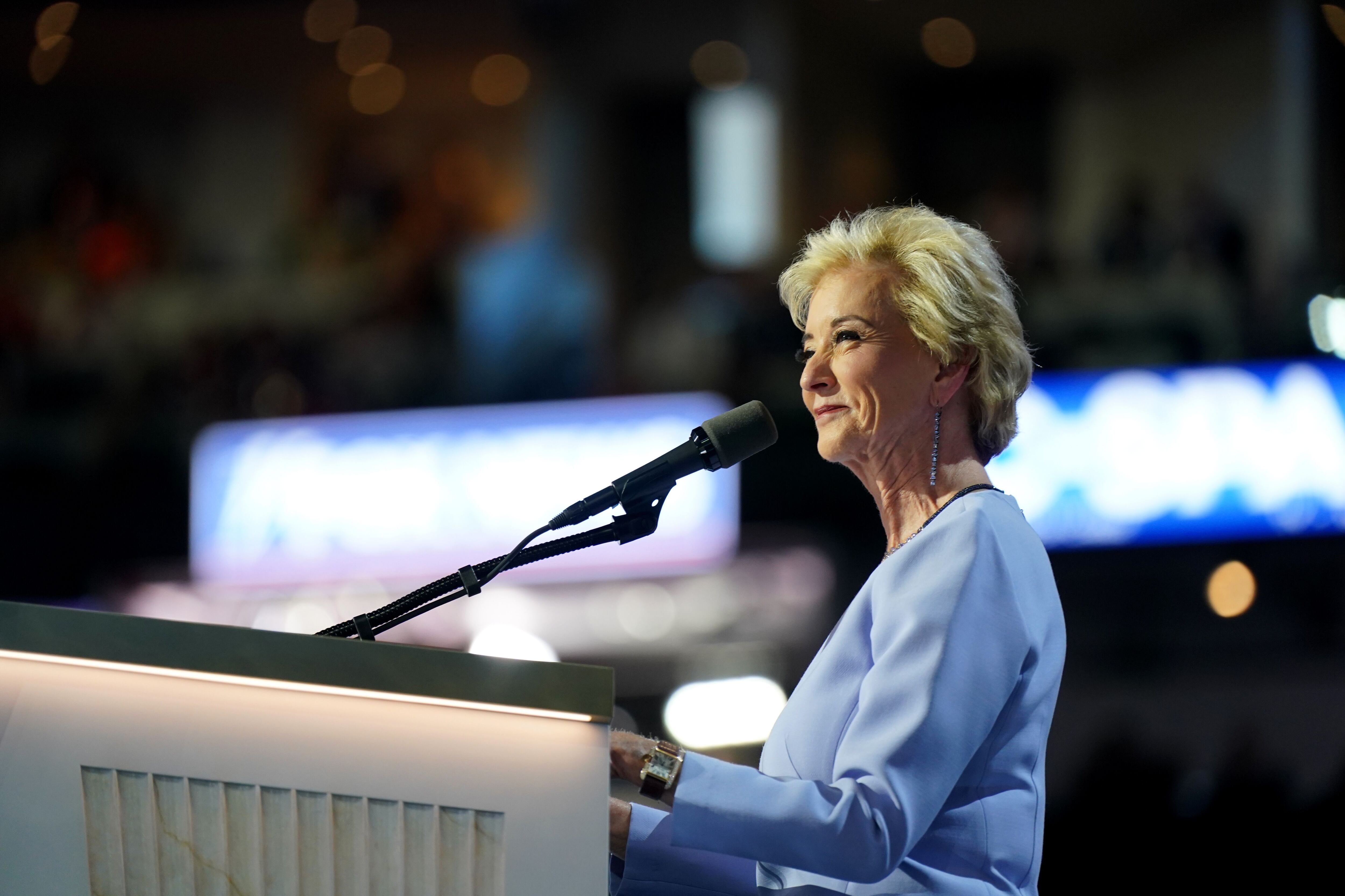 Linda McMahon.