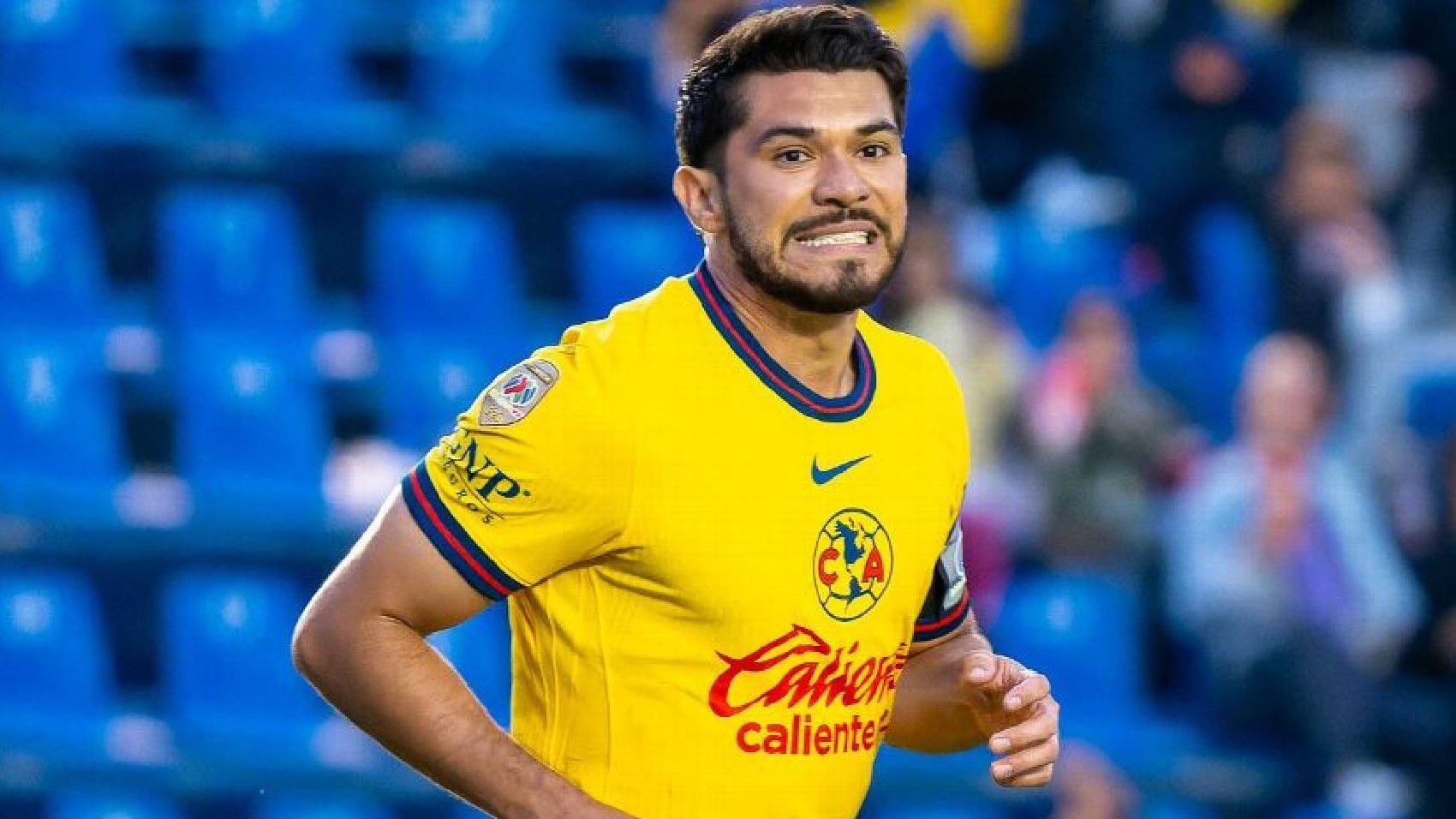 Henry Martín, delantero del América, quedó fuera de la convocatoria de Aguirre para la Nations league. (Foto: MExsport)