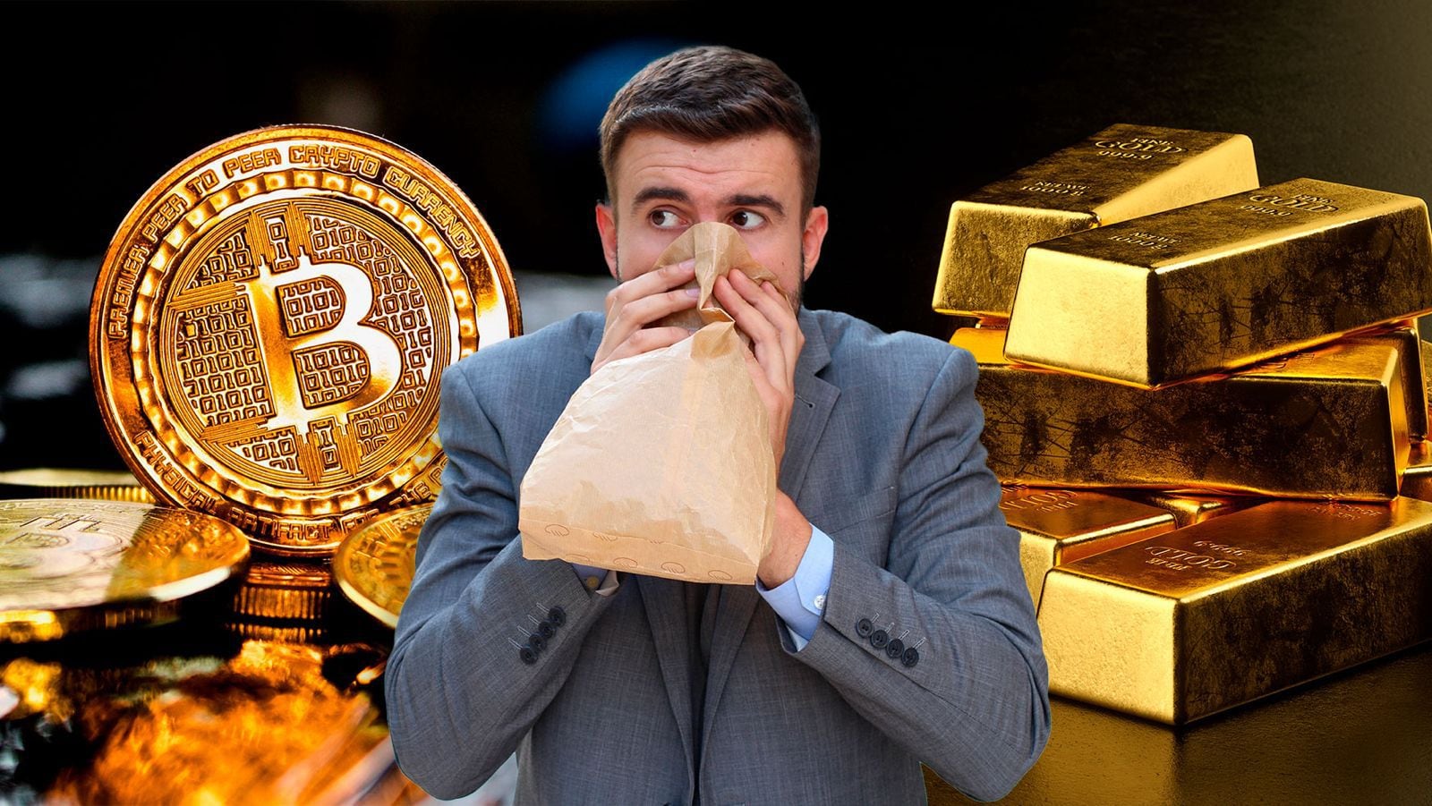 ¿Bitcoin y oro ya son lo mismo en 2024?