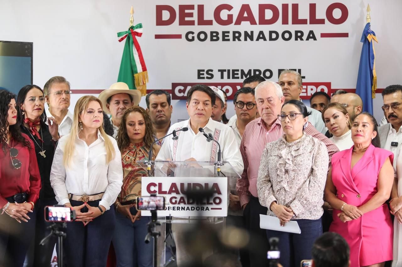 Morena anunció en días pasados que impugnaría la elección para gobernador de Jalisco. (Foto: X @ClaudDelgadillo)