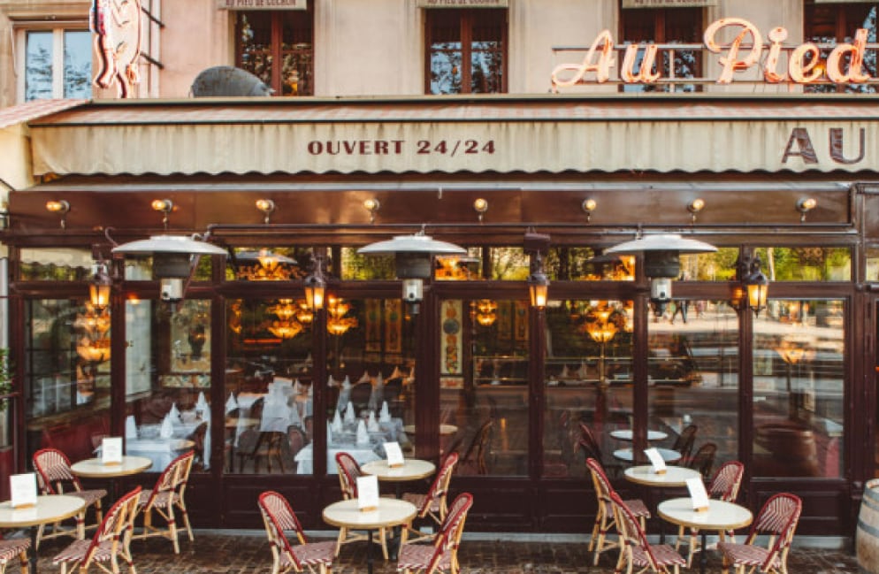 Así luce el restaurante Au Pied du Cochon: (Foto: Sitio web de Au Pied du Cochon)