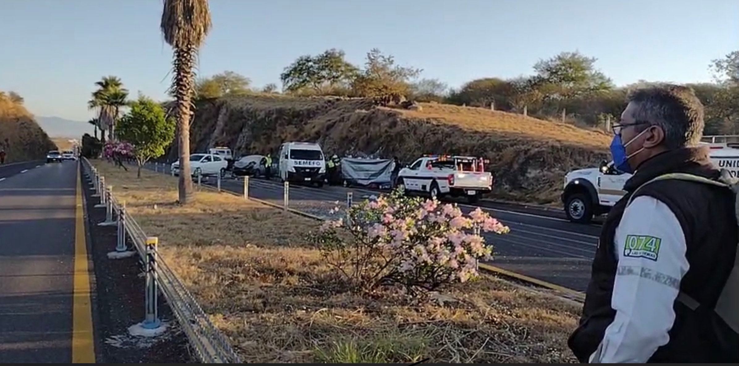 Accidente vehicular en Autopista del Sol deja 3 muertos y 2 heridos