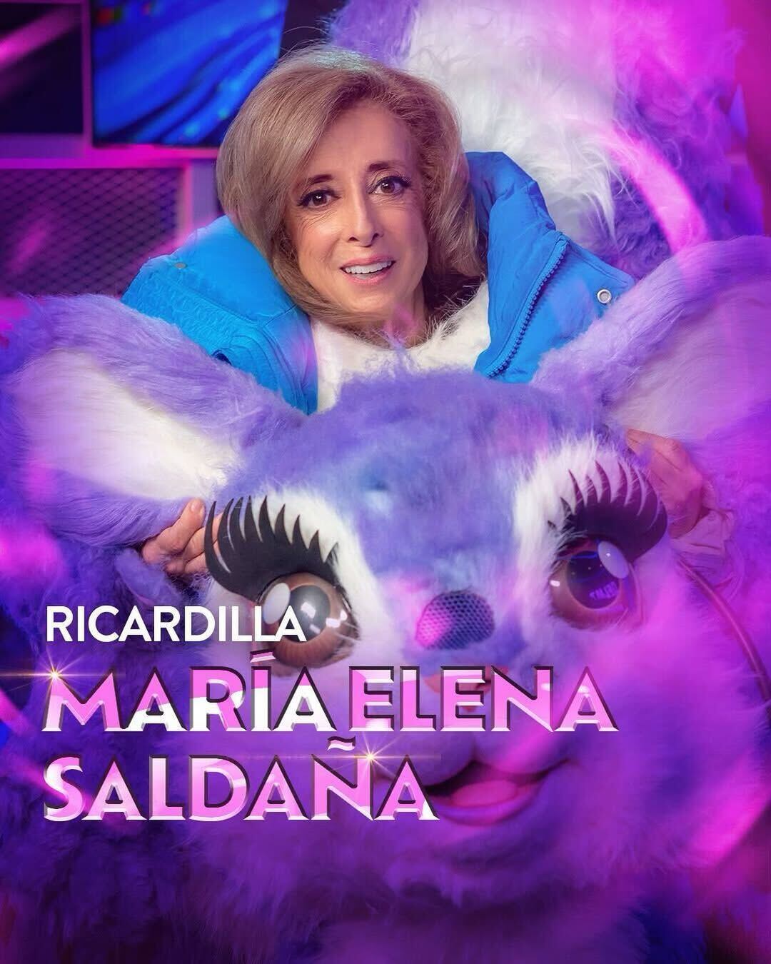 La Güereja era 'Ricardilla' en 'Quién es la máscara'. (Foto: @quieneslamascara).