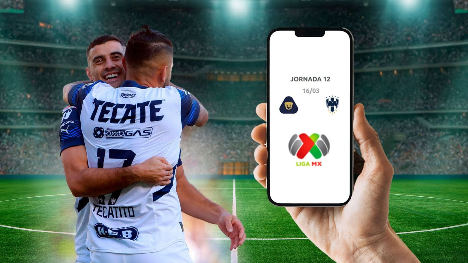 Liga MX Pumas vs. Monterrey: ¿Quién juega HOY 16 de marzo en la jornada 12 y dónde ver EN VIVO?