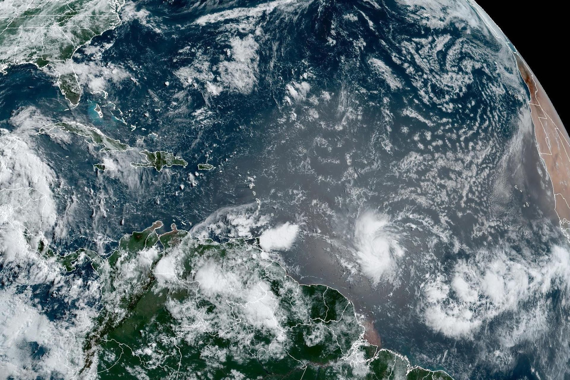 Se forma la tormenta tropical ‘Beryl’; esta es su trayectoria en el Atlántico 