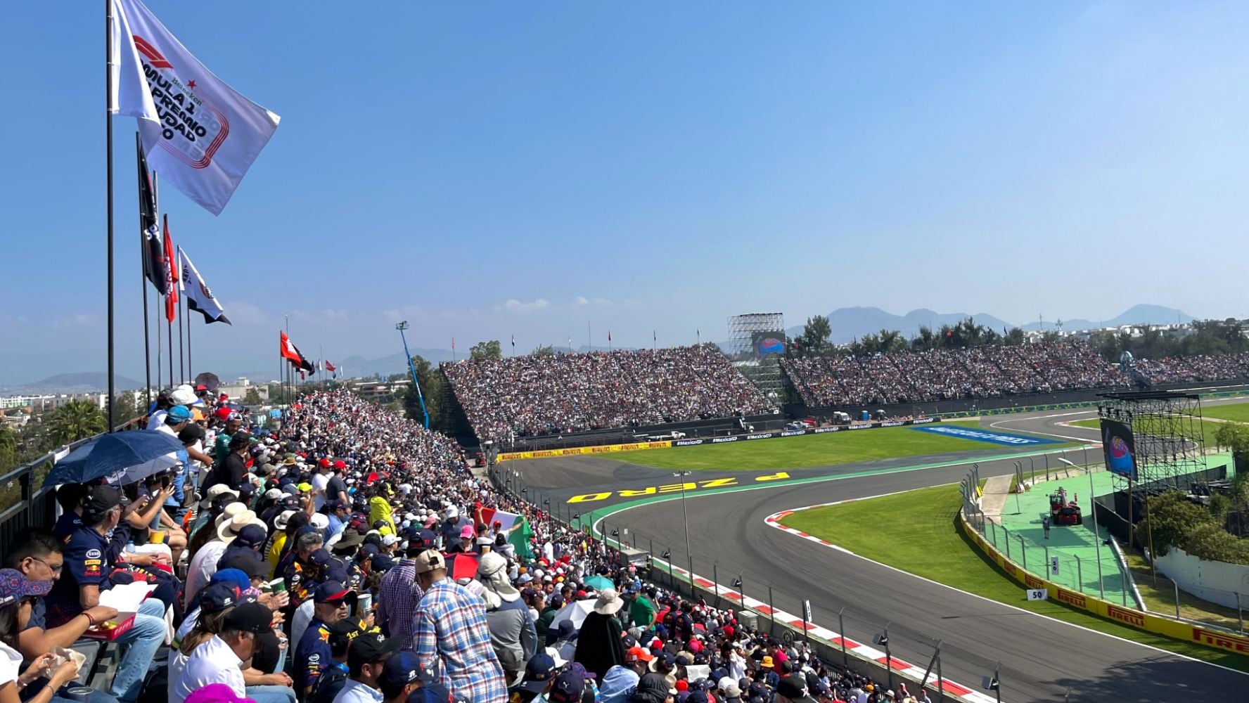 El GP de México 2024 será del 25 al 27 de octubre.