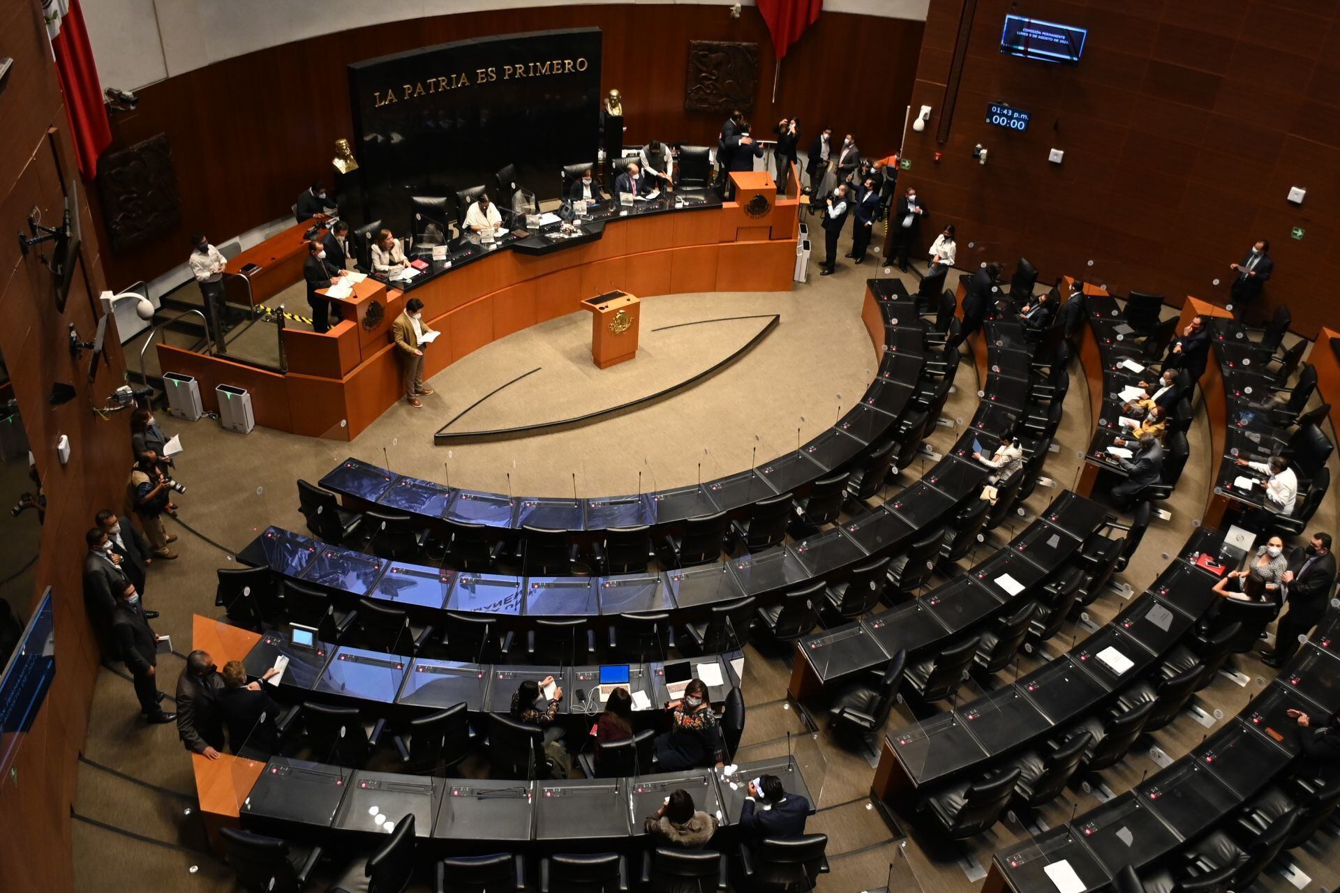 Comisiones del Senado aprueban en lo general ley de revocación de mandato
