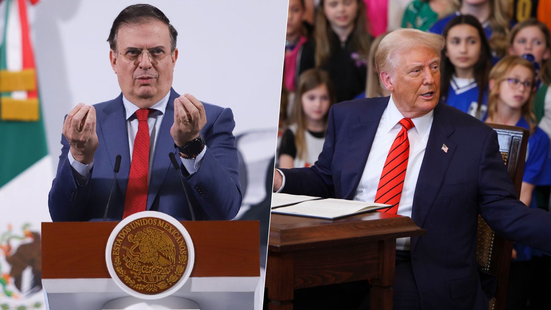 Ebrard aconseja a Trump para acabar con narcos: ‘Si EU quiere apoyar lucha, deje de armarlos’