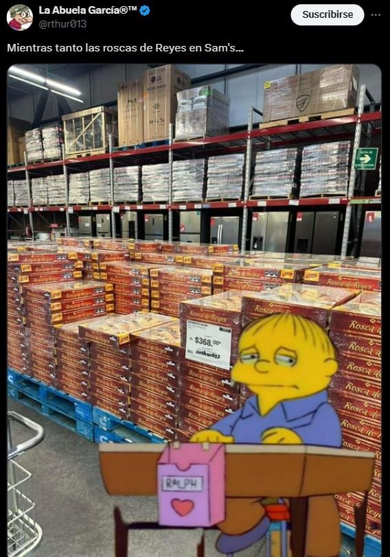 Memes de la tradicional rosca de Reyes y la reventa de roscas del Costco. (Foto: Redes sociales)