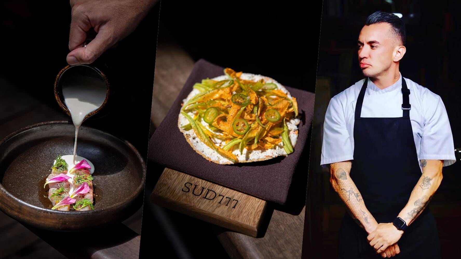 Sud 777, del chef Edgar Núñez, está en la lista de restaurantes con una estrella Michelin. (Foto: Instagram @sud777mx / @edgarnunezm).