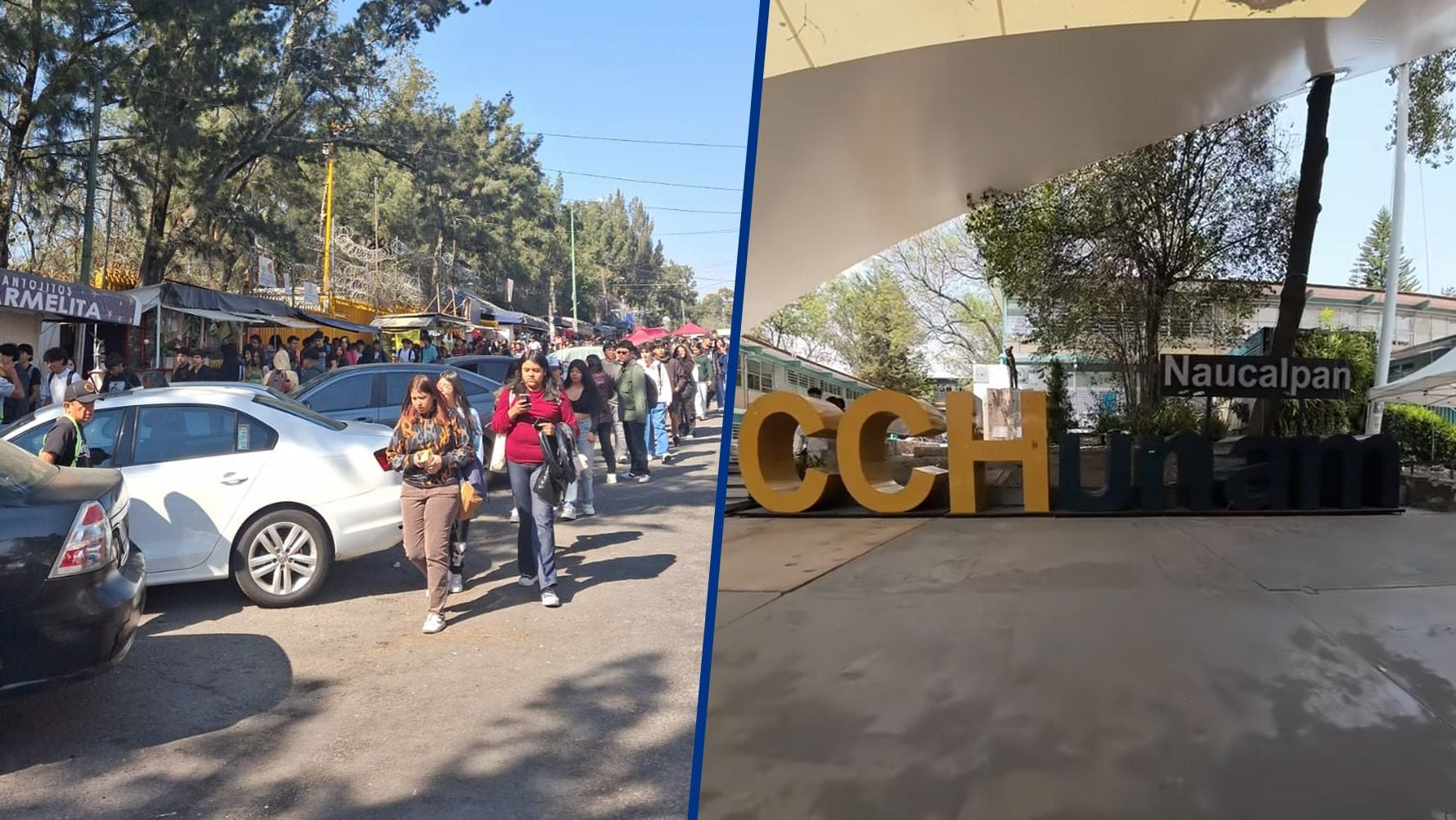 Alumno del CCH Naucalpan apuñala a maestro de Francés; plantel suspende clases