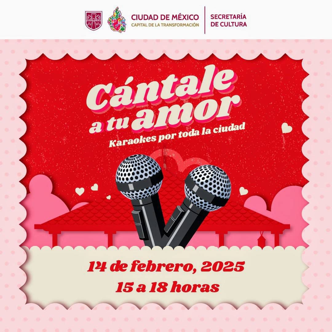 El karaoke comenzará a las 3:00 de la tarde en los diferentes puntos de la Ciudad de México. (Foto: Facebook)