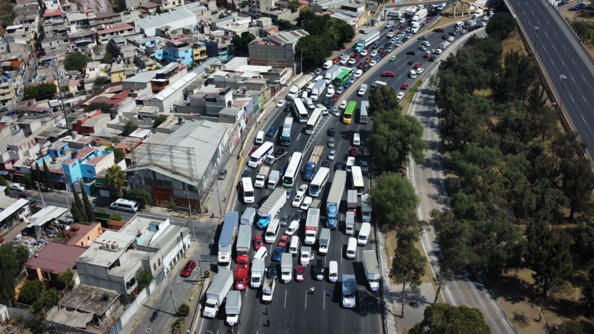 Bloqueos en la CDMX y Edomex: ¿Qué avenidas cerrarán los transportistas el viernes?