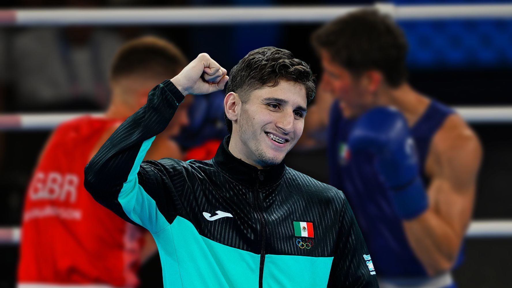 Marco Verde aseguró medalla para México desde el 3 de agosto. Este viernes, peleará por el oro contra el uzbezko Asadkhuja Muydinkhujaev. (Fotoarte: El Financiero)