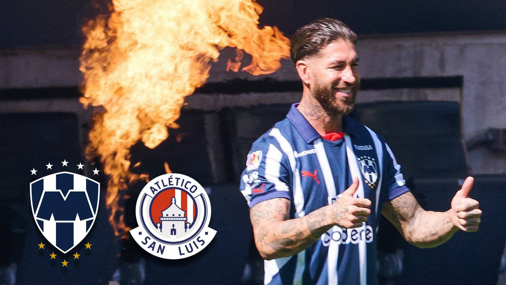 ‘Rayados’ con Sergio Ramos: ¿Cuándo y dónde ver el debut del futbolista en el Monterrey vs. San Luis?