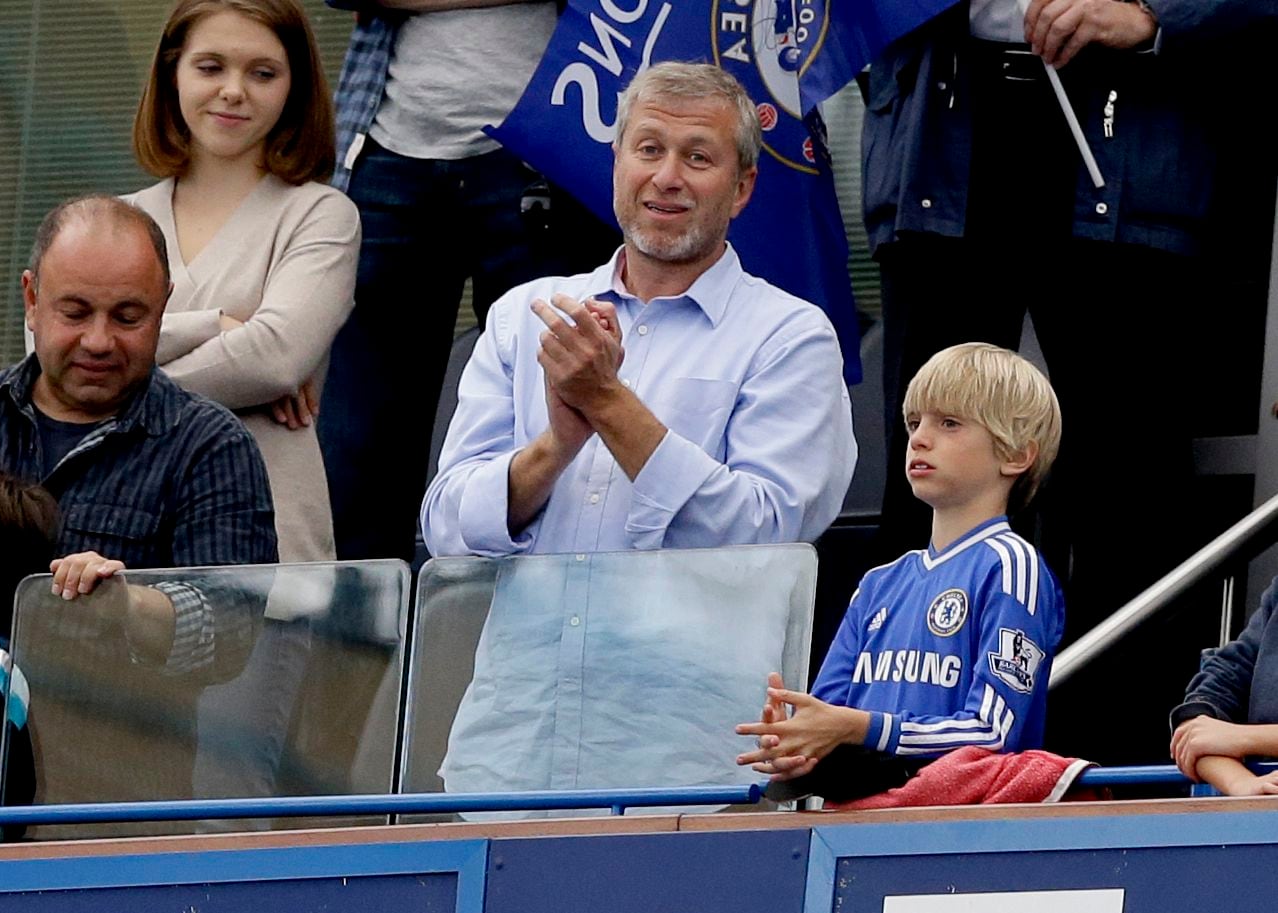 Abramovich solía asistir a los partidos del Chelsea en el estadio Stamford Bridge.