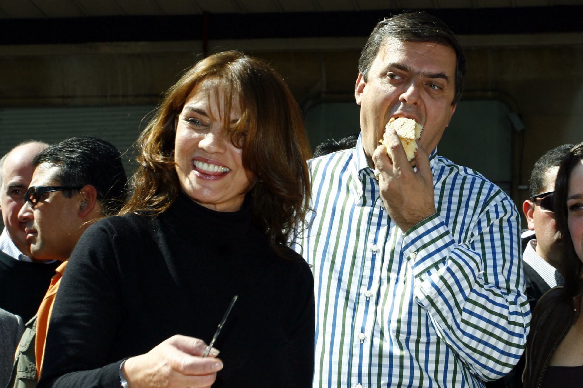 Marcelo Ebrard y Mariagna Prats se hicieron novios en 2004, año en que la actriz decidió poner pausa a su carrera actoral.
