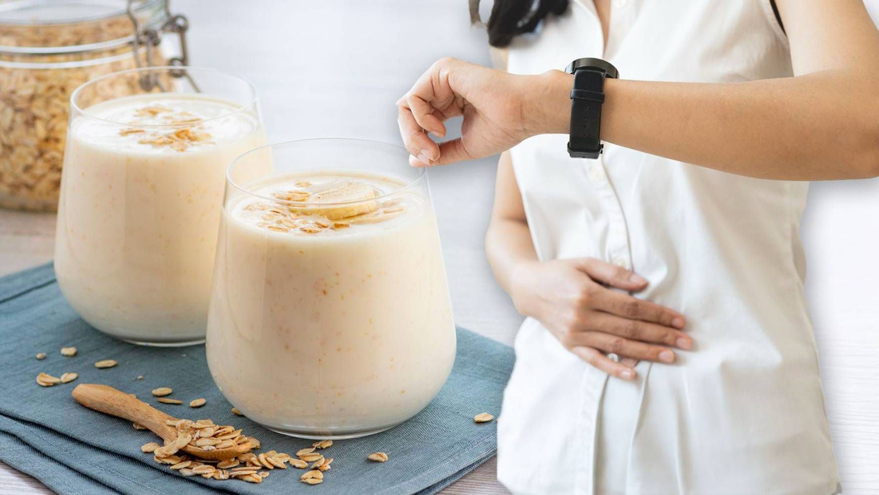 En ayunas o en cualquier momento del día, el licuado de avena con manzana puede tener beneficios para el corazón. (Foto: Especial El Financiero)