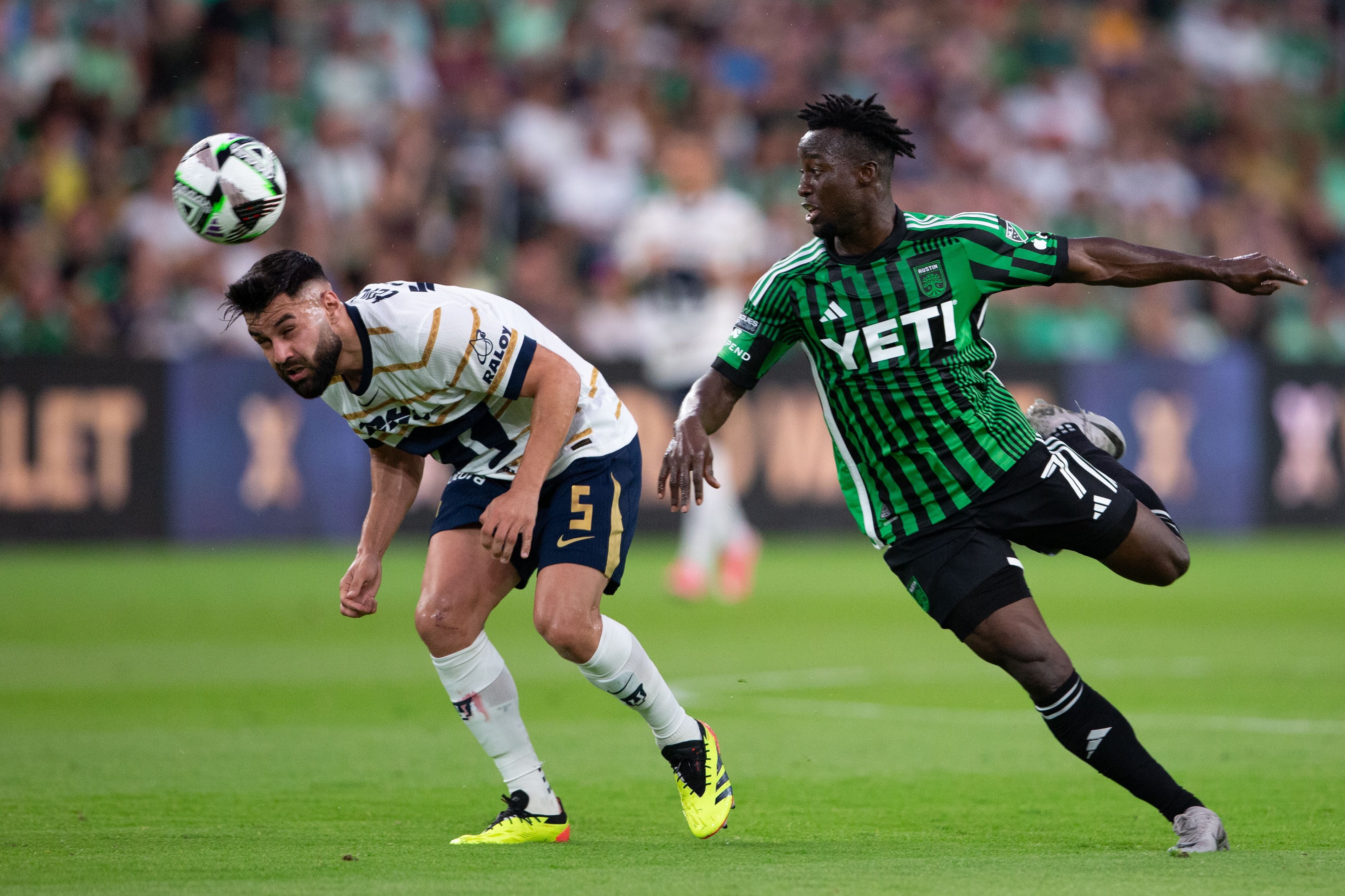 Pumas y Austin en el primer partido de la Leagues Cup. (Foto:EFE/ Carlos Ramírez)