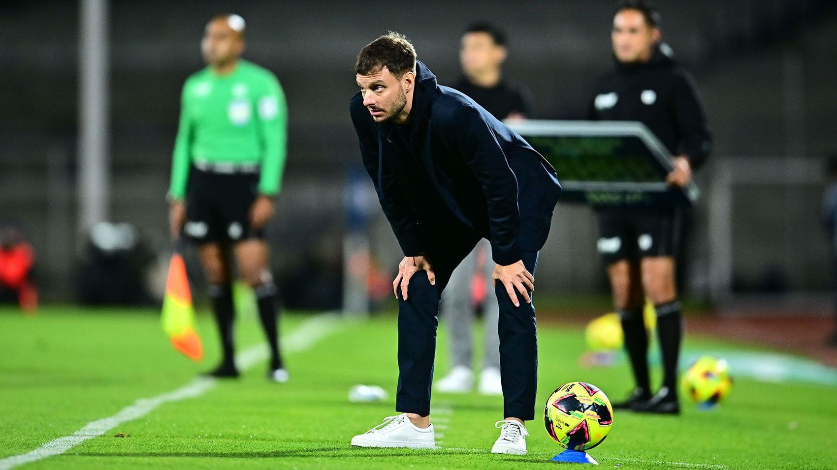 Martín Anselmi lleva un año como DT en Cruz Azul. (Foto: Mexsport)