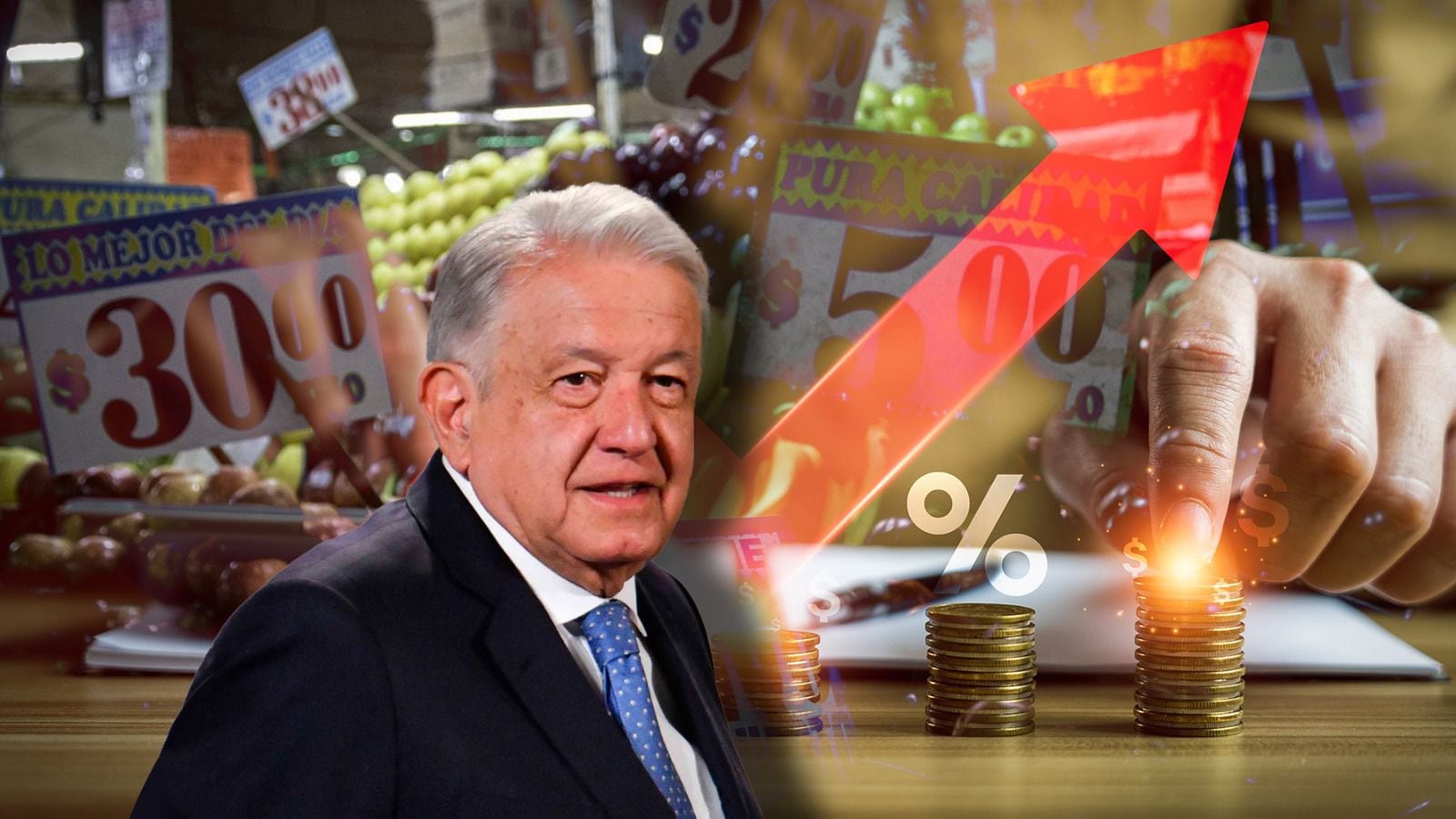 ¿Tu cartera se hizo más chica? Así se aceleró la inflación en el sexenio de AMLO