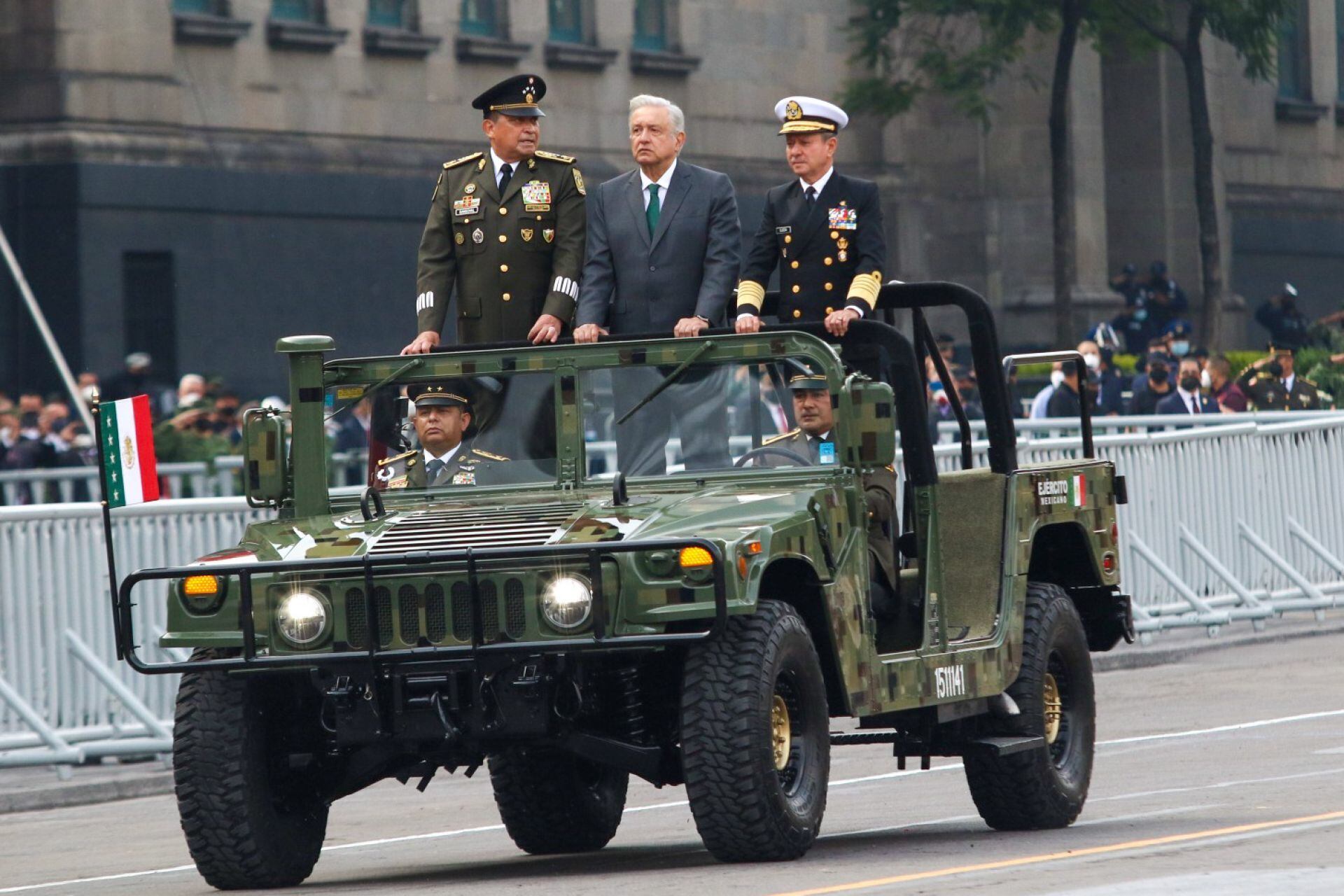Fotogalería: Así transcurre el Desfile Militar del 16 de septiembre