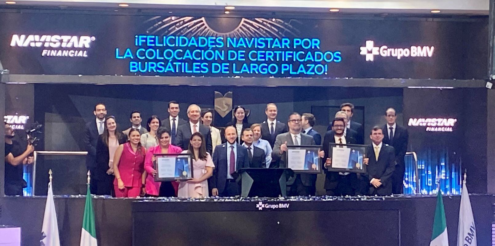 Navistar Financial México coloca 2 mmdp en certificados bursátiles