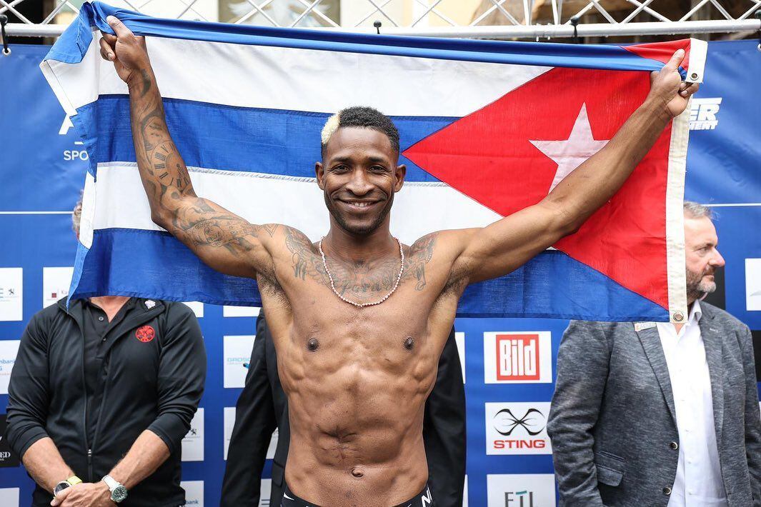 El boxeador cubano, William Scull sería el posible rival de Saúl 'Canelo' Álvarez. (Foto: Instagram scullwilliam)