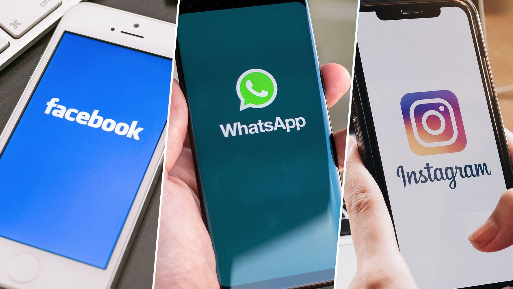 Instagram y sus amigos, WhatsApp y Facebook, están pasando momentos difíciles, dicen apps