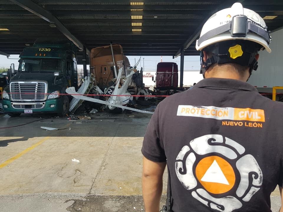 Se desploma avioneta en Nuevo León; hay al menos 6 muertos y un herido