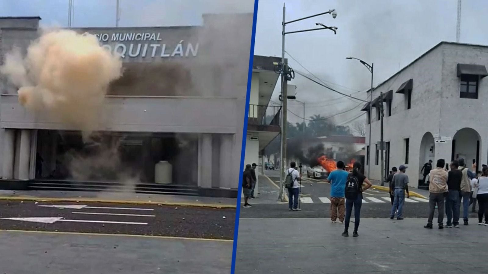 Habitantes de Ixtaczoquitlán, Veracruz, queman patrullas por falta de agua 