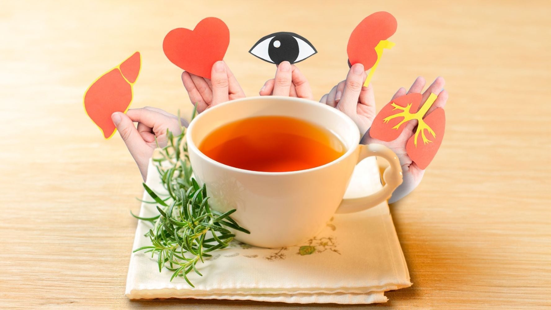 El consumo del té de romero antes de dormir tiene efectos antiinflamatorios en el organismo. (Foto: Especial).