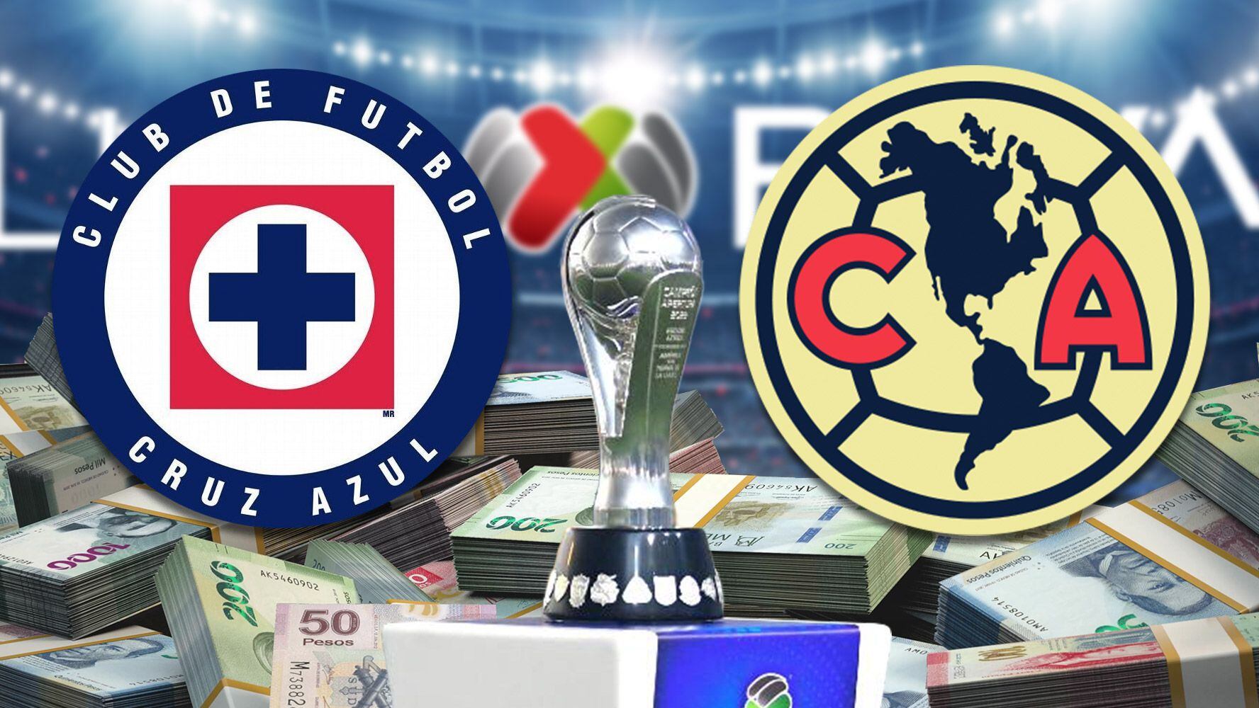 América vs. Cruz Azul: ¿Cuánto dinero gana el campeón del Clausura 2024 Liga MX?