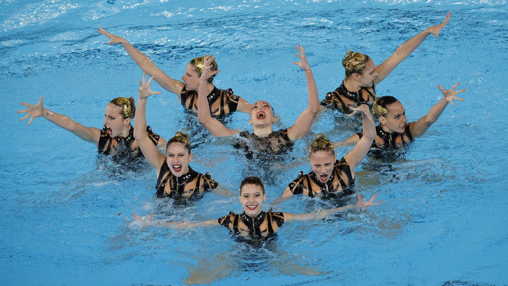 El Equipo de Natación Artística mexicano participó en París 2024. (Foto: EFE)