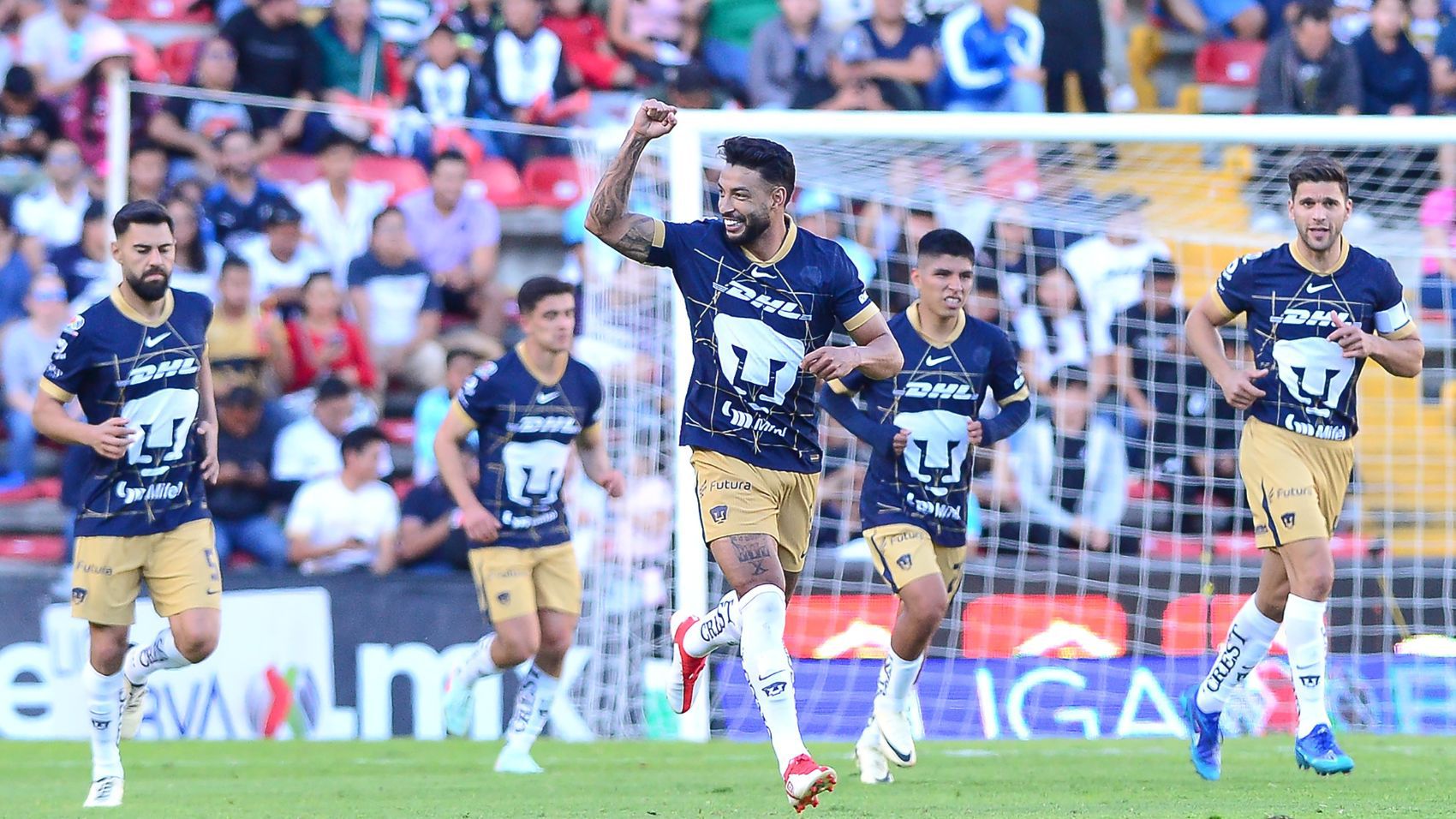 Pumas juega este domingo de local ante el Atlas. (Mexsport)