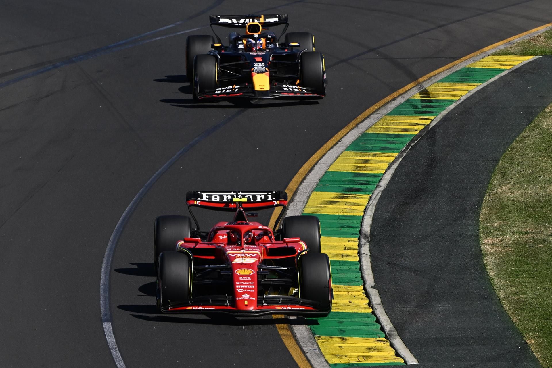 Red Bull y Ferrari son las escuderías más fuertes de la F1 en el inicio de la temporada 2024.