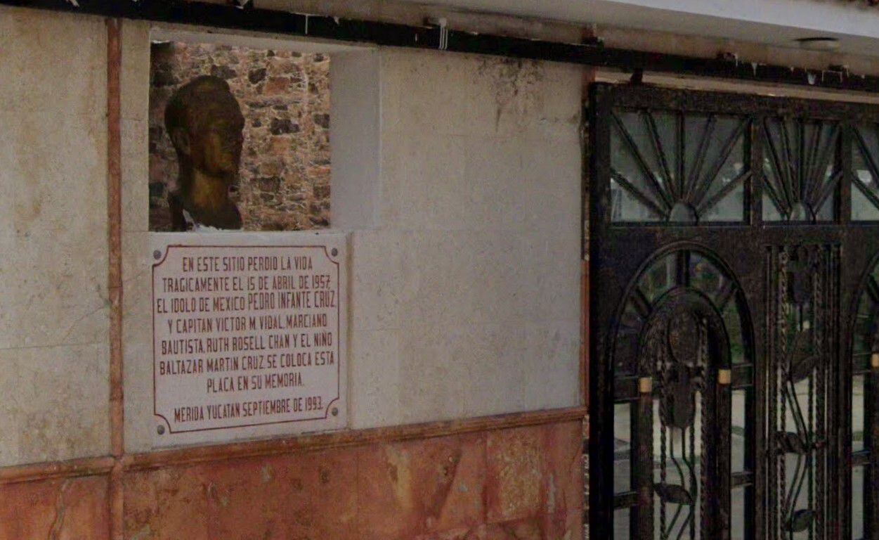 El lugar donde murió Pedro Infante. (Foto: Google Maps).
