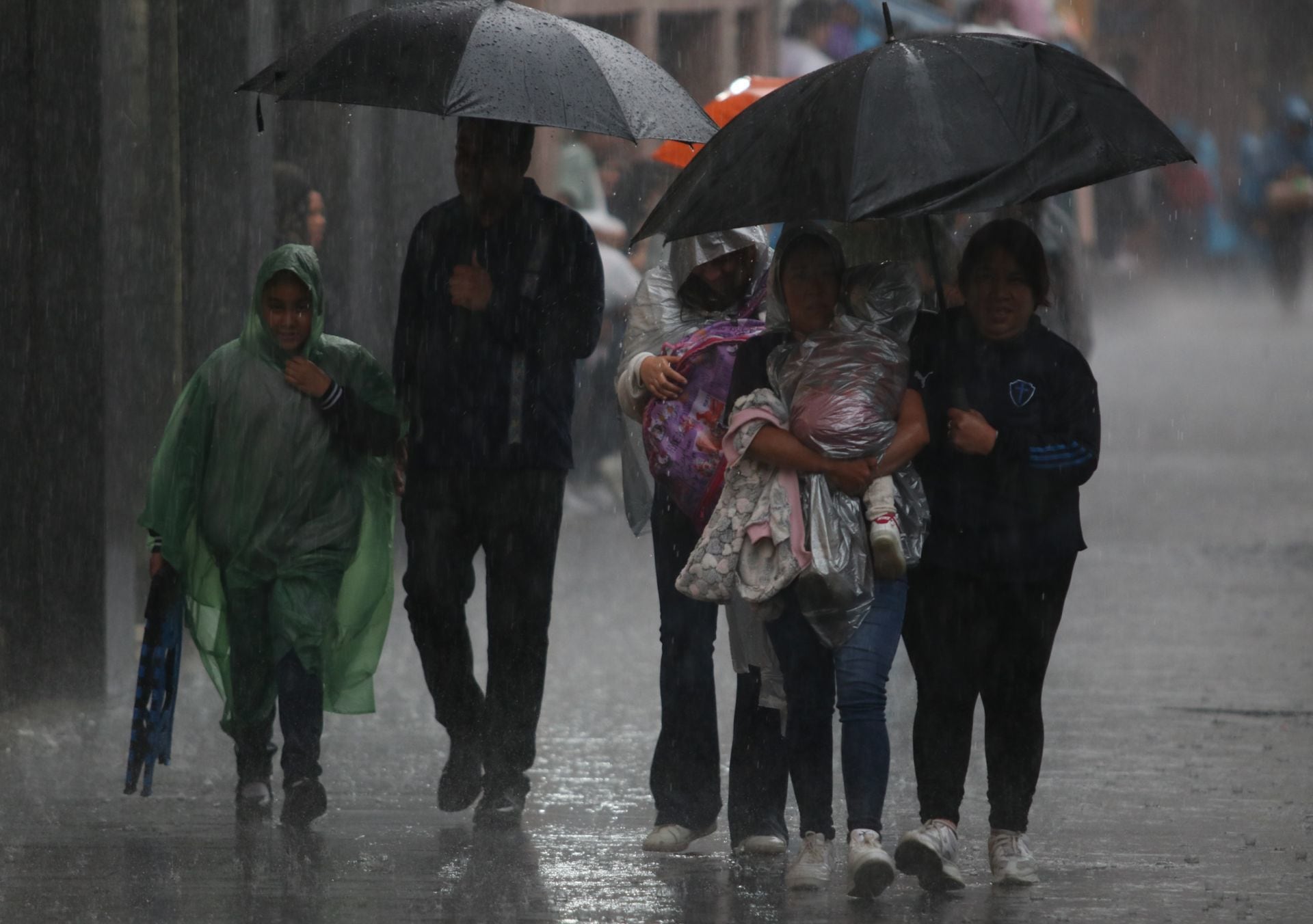 Las lluvias en México serán torrenciales desde la noche de este lunes 24 y durante el martes 25 de junio.