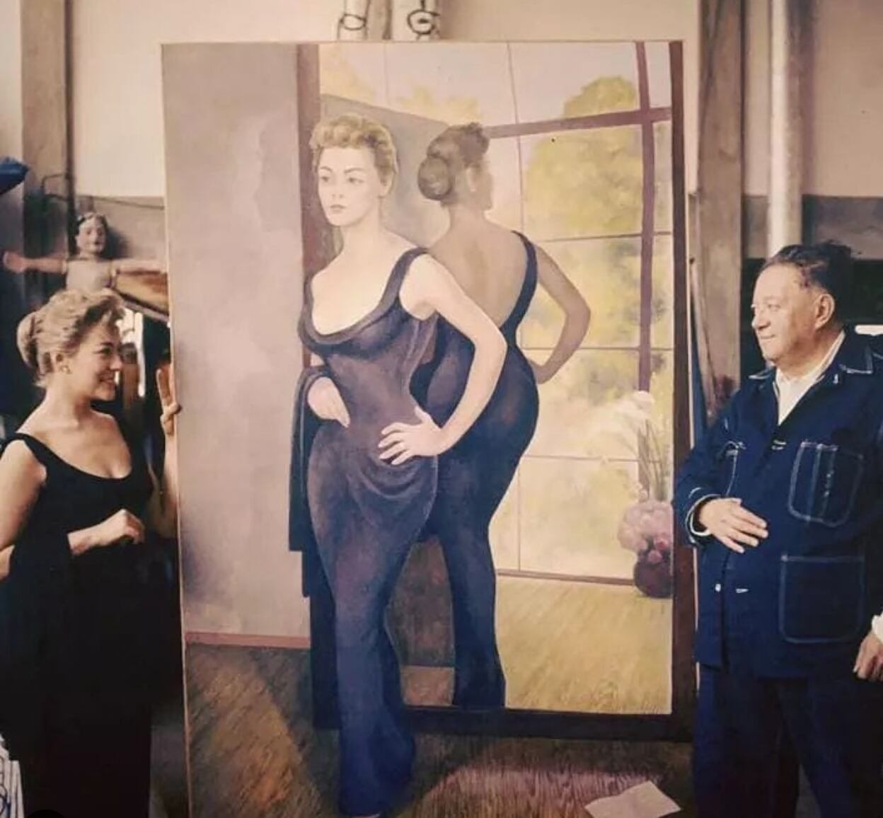 Diego Rivera retrató a Silvia Pinal en 1956. (Foto: Instagram @silvia.pinal.h)