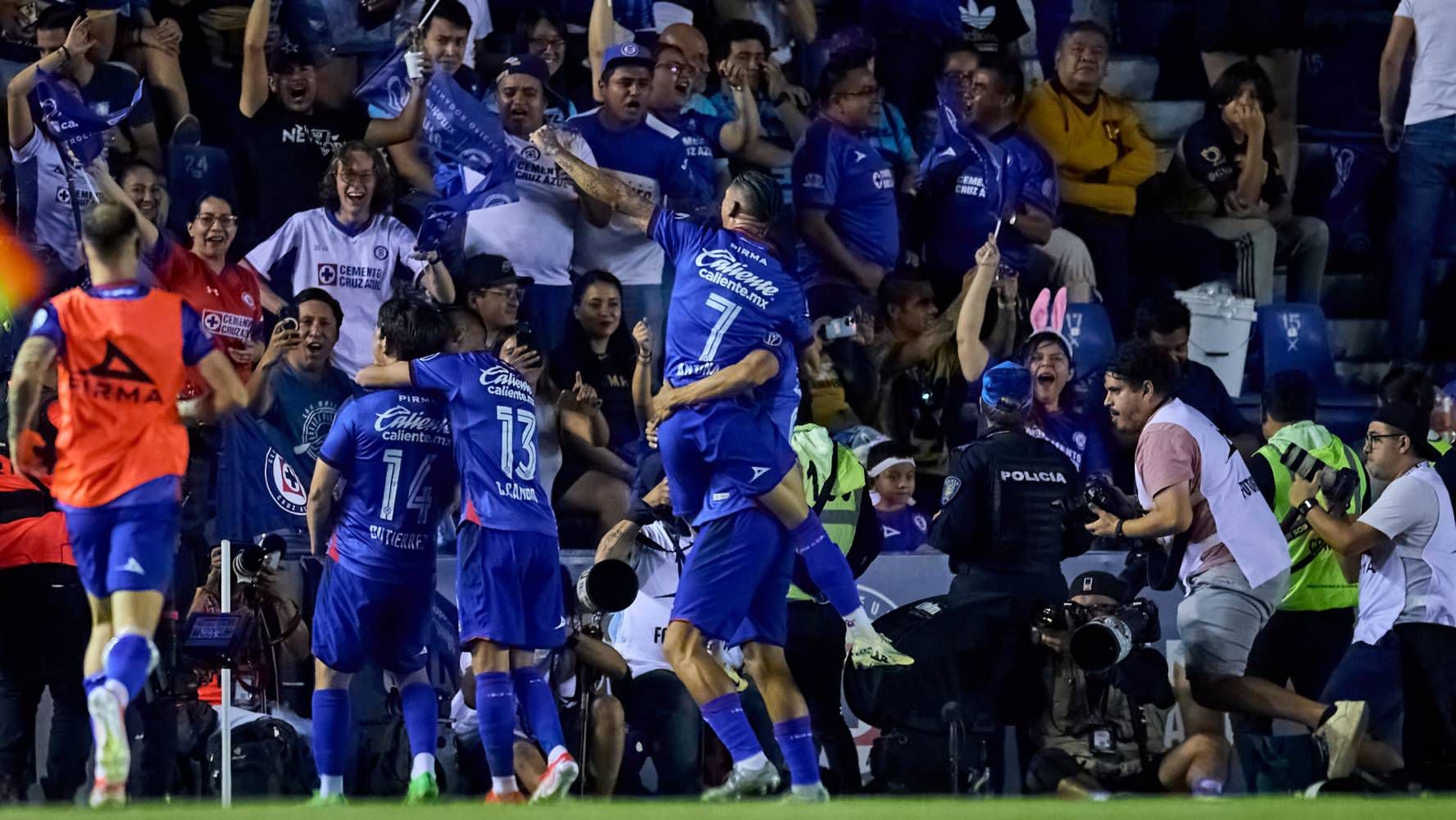 Cruz Azul ha registrado uno de los mejores porcentajes de asistencia de la Liga MX desde su regreso al Estadio Azul. (Foto: Mexsport).
