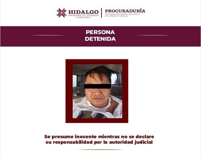 El 'H' era uno de los objetivos prioritarios de las autoridades de Hidalgo. (Foto: PGJEH)