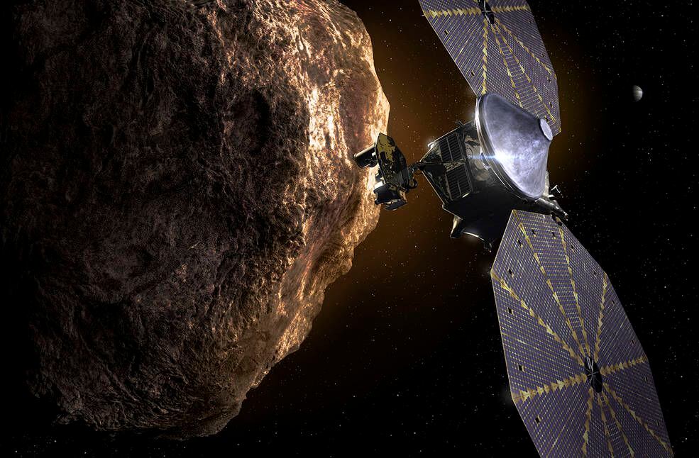 NASA enviará a Lucy a estos asteroides.